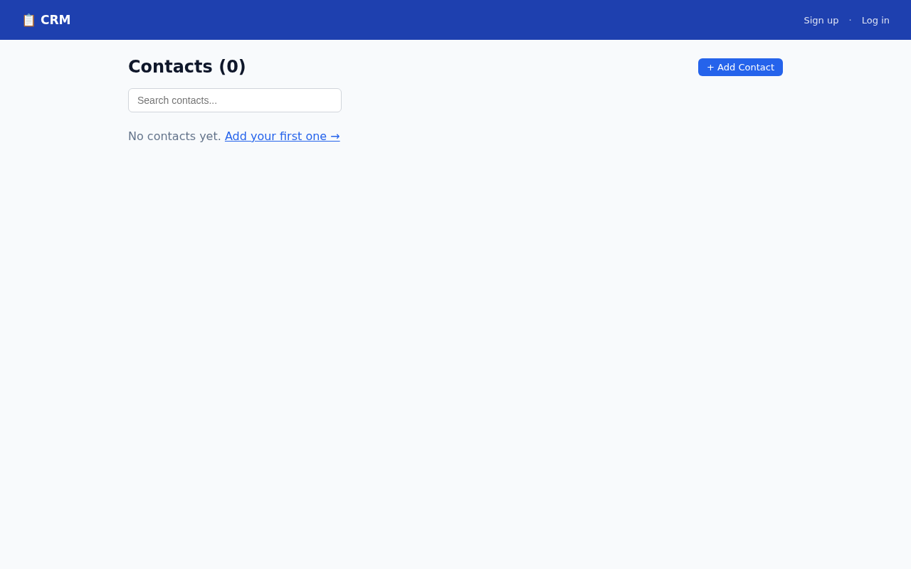 CRM app built by Metacloud
